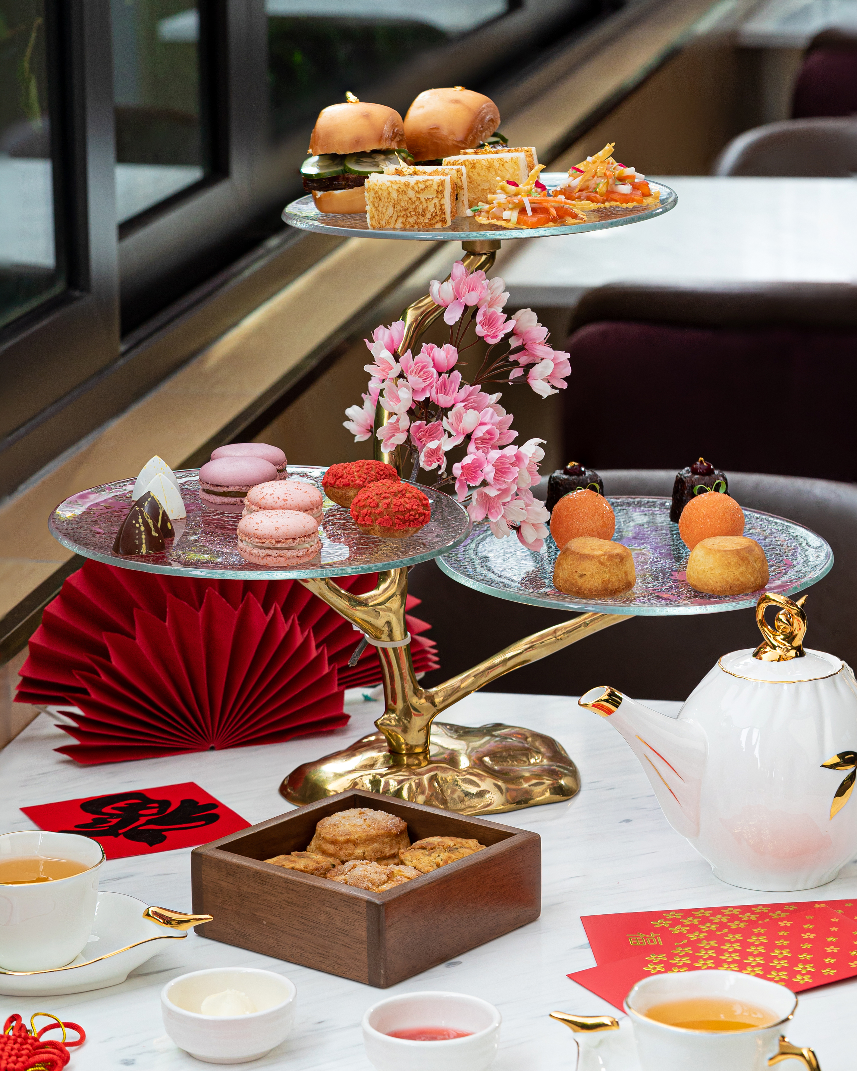 Chinese New Year high tea set by Willow KL
